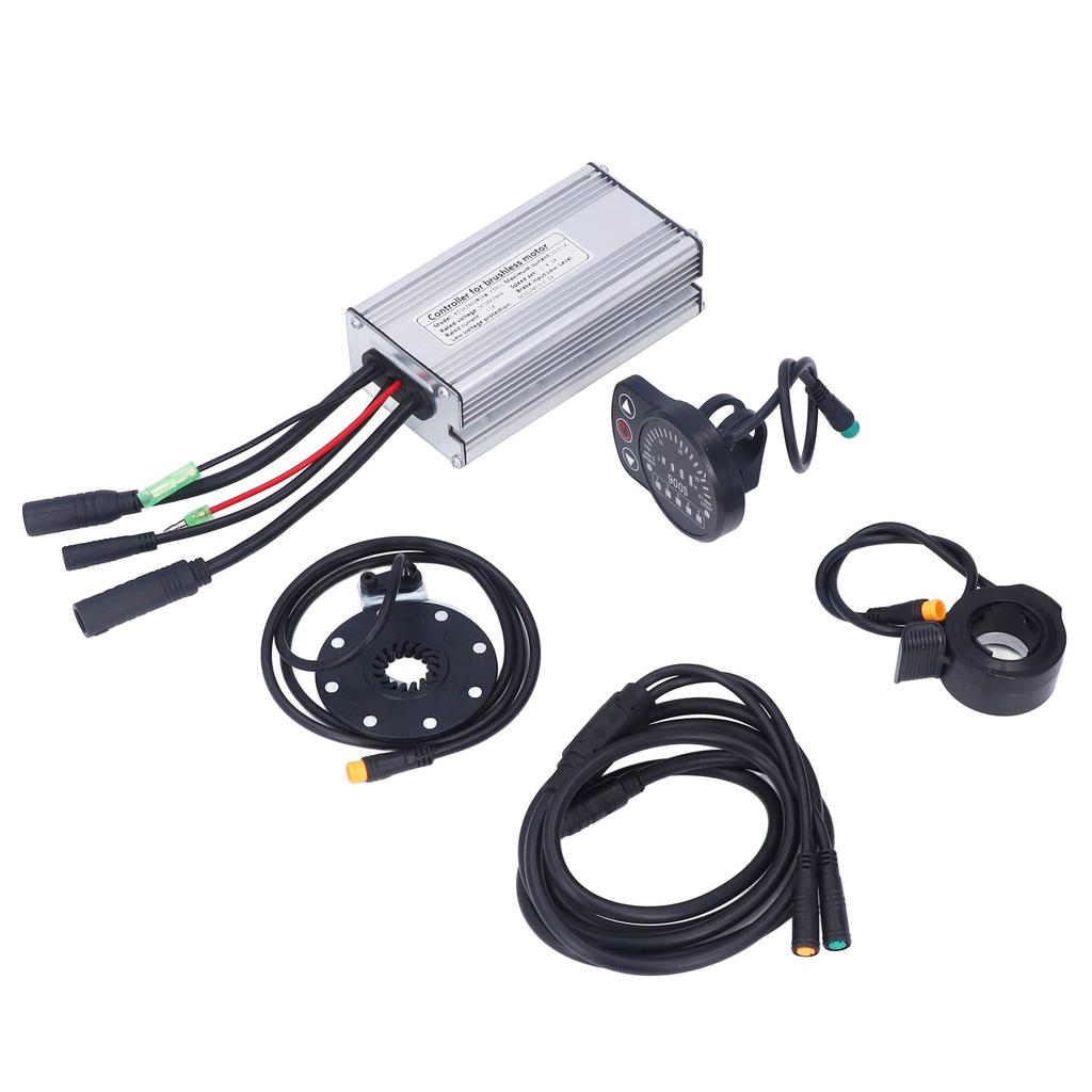 22A Electric Bike Motor Controller with LED900S Panel 1 To 2 Cable Fully Waterproof Kit