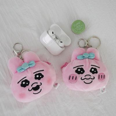 Oppachu Ppanchu Rabbit Lip Balm Airpod Pouch Doll Keychain 2 Types