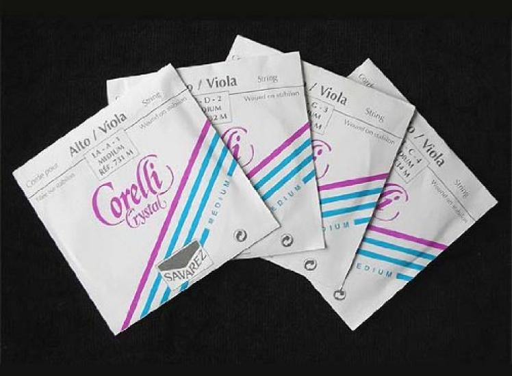 

Струны для альта Savalas Corelli Crystal 4 струнный комплект