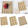 Grocery Storage Wooden 12 Grids Organizer Retro Divided Compartments Pastoral Lattice Display Case