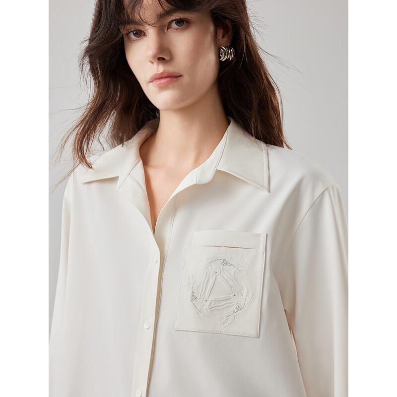 ELLE French Lapel Design Shirt