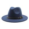 Fashion Jazz Hat Black Woolen Top Hat 60Cm
