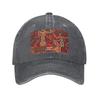 Amazigh Foutha Kabyle Mediterranean Berber Jewel Denim Cap Casual Baseball Caps Adjustable Hat Summer Unisex Baseball Hats