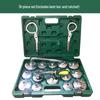 Steel Engine Oil Filter Wrench Set - Cap Style Auto Maintenance Tool