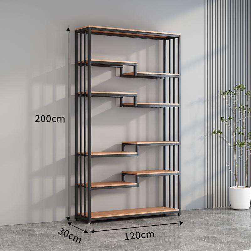Multi-Layer Barber Shop & Office Display Shelf Rack