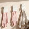 Kitchen Rubber Glove Holder Dishwashing Gloves Hook Rag Towel Clip Organizer Household Cleaning Hanger Storage Rack Accessories