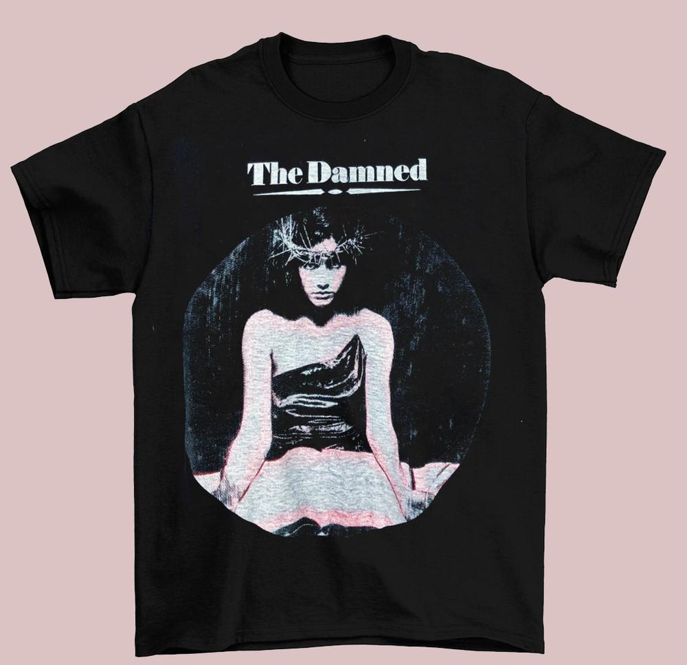 New VINTAGE 80 THE DAMNED PUNK ROCK GOTH TOUR  Shirt ALl size shirt D883 Unisex T-Shirt XXL