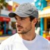 pc Retro Washed Distressed Baseball Cap Unisex Printed Cowboy Goose Pattern Daily Outdoor Fun Hat