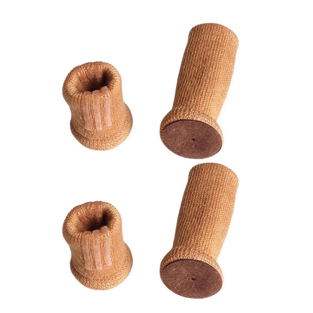 4pcs High Elastic Chair Leg Cover Scratch Prevention Chair Floor Protectors  Furniture Protection