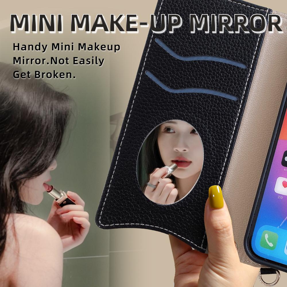 For Oppo A5x 5G Leather Case Wallet Stand Cover Irregular Tail Style with Chain Strap