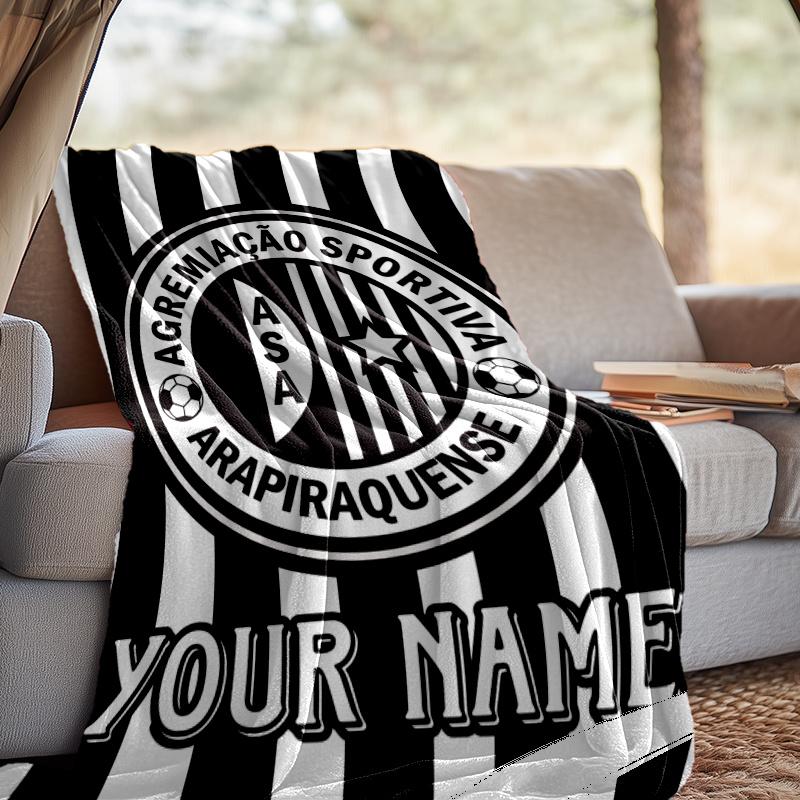 Benutzerdefinierte Decke Juventus FC - Perfekt für Sofa, Bett, Büro und Reisen im Freien - Ideales Geschenk für Weihnachten & Feiertage