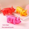 Large Squeaky Pig Toy for Pets - Stress Relief & Training for Dogs and Cats