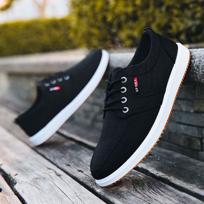 New Men's Fashion Canvas Shoes Trend Korean Casual Shoes Men's Shoes