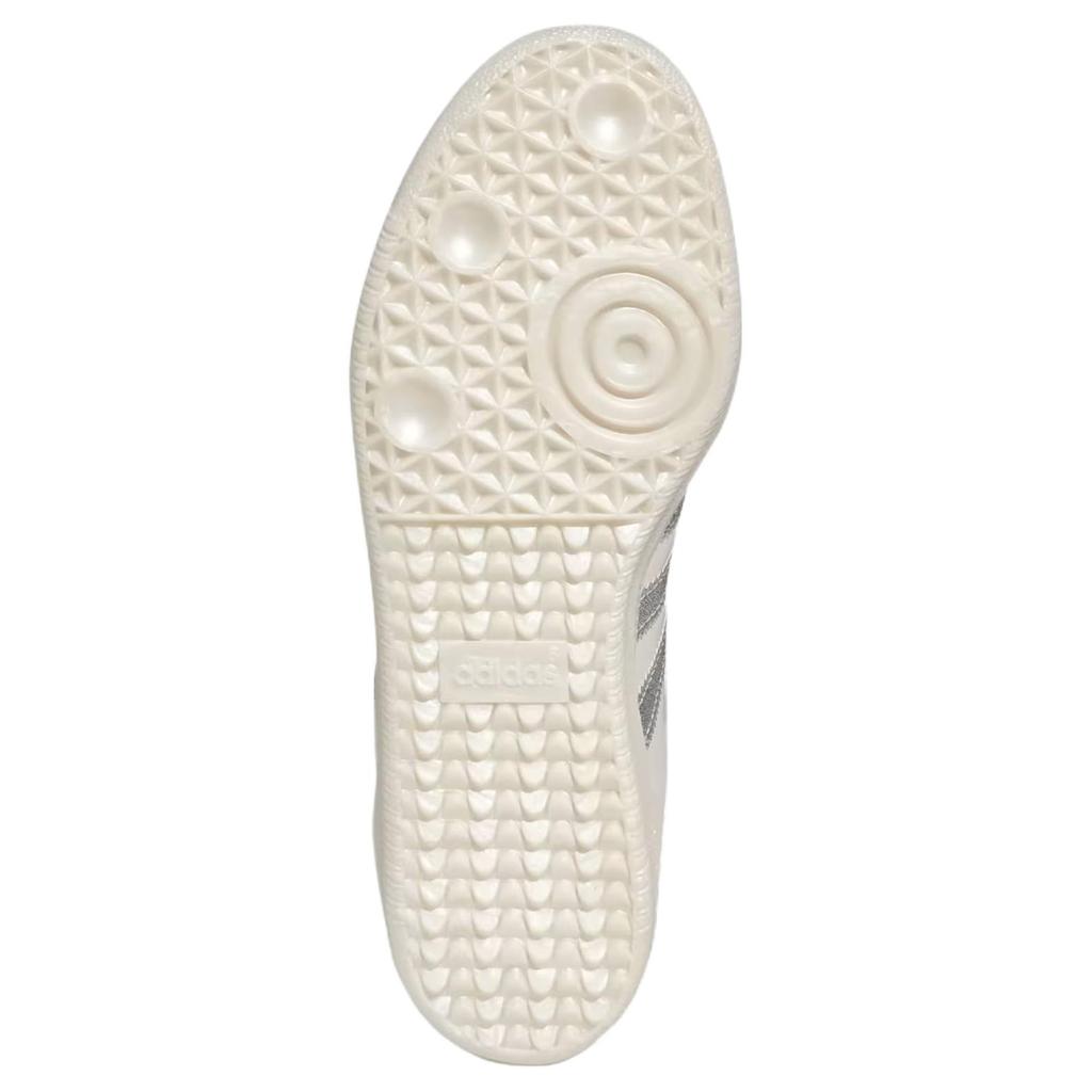 Adidas Samba Giorno di San Valentino Sneakers Donna Bianco Bianco Gesso Argento Metallico HP3658