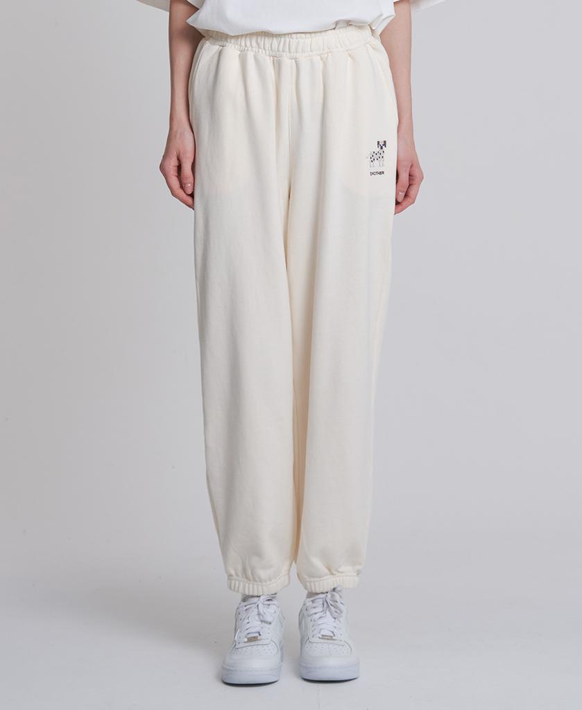 ZNOTHER Unisex Sweat Pants Cream