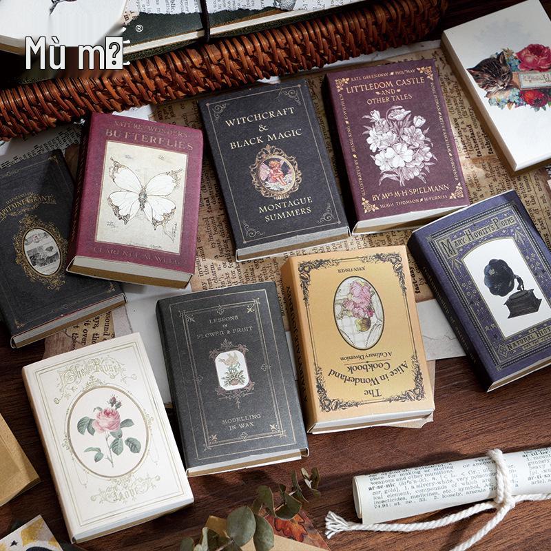 Twilight Bean Journal Sticker Set: Flowing Years & Fragmented Shadows Series - 8 Styles for Collage & Decoration