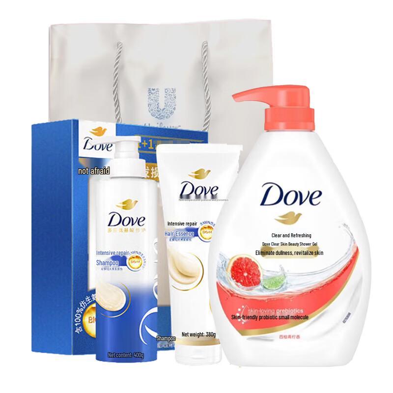 Dove Intensive Nourishment Hair & Body Care Gift Set