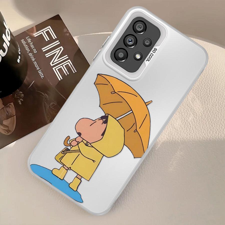 Phone Cover Case for Samsung Galaxy A12 A14 A56 A54 A16 A34 A17 A52 A32 A36 A13 A72 A25 A73 A23 A71 Cool Cra-yons Shin-chans