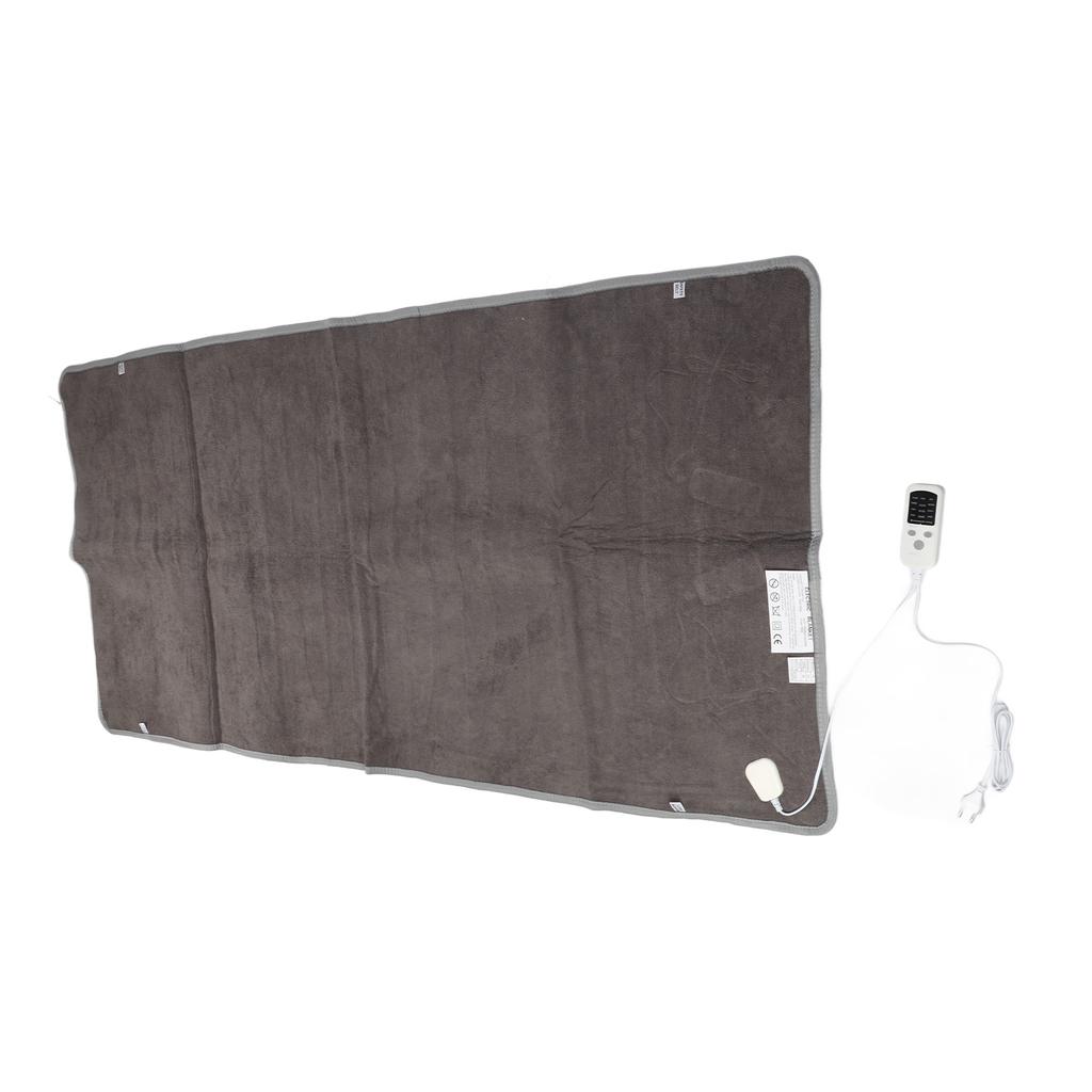 Electric Blanket Fast Heating Warm Keeping with Intelligent Switch for Household Dormitory Gray