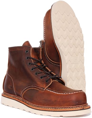 RED WING SHOES 1907 Men's Brown Boots, US Size 9 (27 cm), D