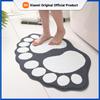 Thickened Simple Cartoon Bathroom Mat Non-slip Absorbent Mat Imitation Cashmere Mat Bedroom Bedside Wear-resistant Foot Mat