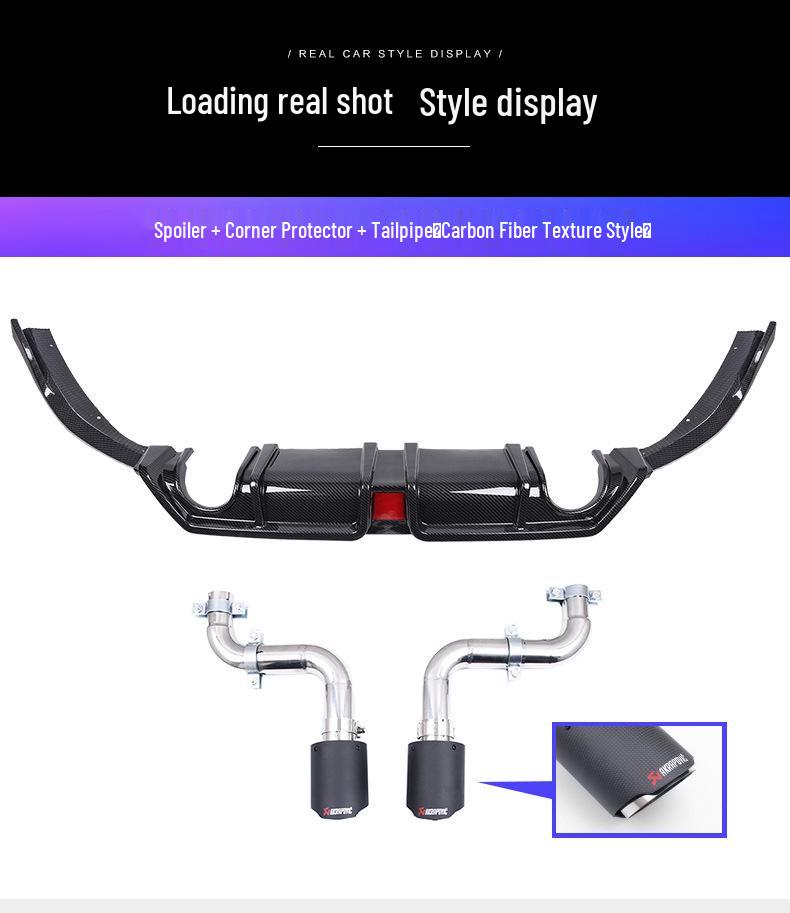 Tenth-Gen Civic Rear Lip Spoiler Kit with Lights