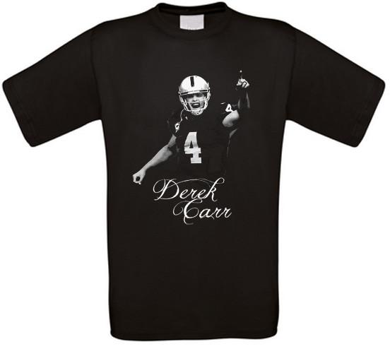 Derek Carr Oakland Football Americano T-Shirt S