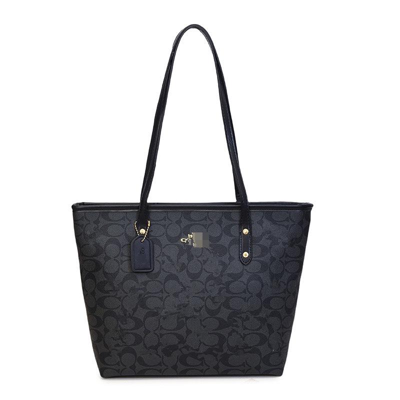 

2025 Women s Large Capacity Printed Bucket Shoulder Bag - New Fashion Commute Tote чорний