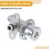 UXCELL Fuel Pressure Regulator for Subaru Legacy 1992-1995 No.22668AA020 Metal 1 Pc
