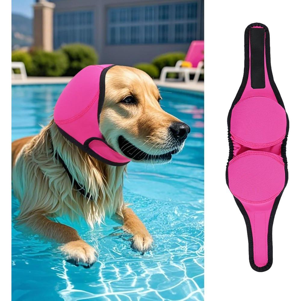 Dog beauty earmuffs, noise proof, ear covering, high elasticity, soft, warm, cat and dog earmuffs, washable, pet dog hat