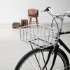 Lightweight Aluminum Bicycle Basket Wide Frame Metal Storage for Outdoor