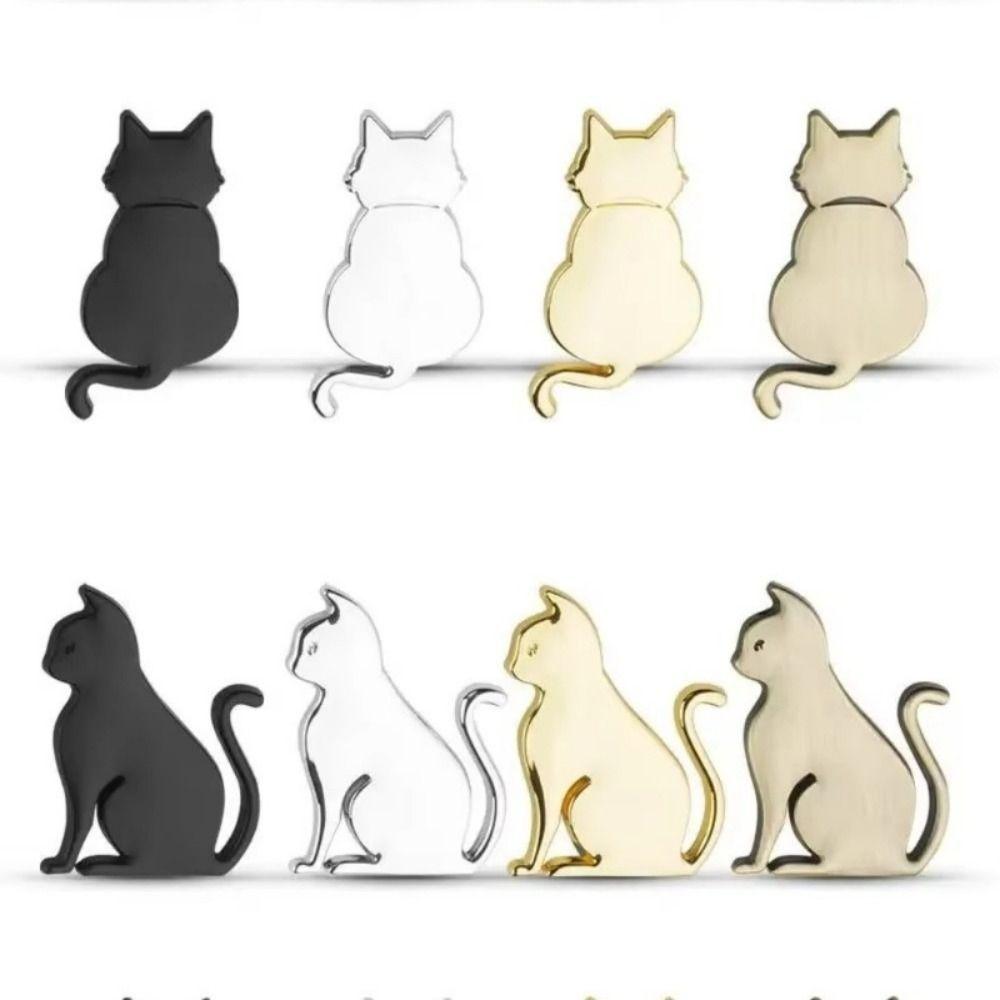 Cute Cat Car Emblem Personalized Car Covering Decor New Car Exterior Decorative Sticker