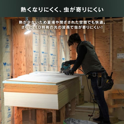 IRIS OHYAMA Variable Light Distribution LED Clip Light Indoor LED Floodlight 6000lm ILW-60GWC