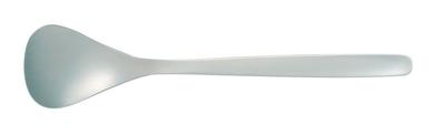 Cutlery with a Simple Form Designed for Ease of Made In Stainless Steel Serving Spoon with a Matte Simple Design That Go Out of Dishwasher