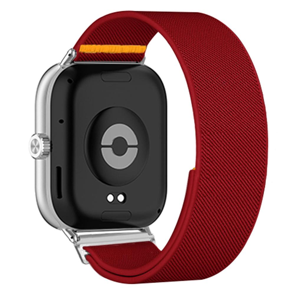 Nylon Watch Band for Xiaomi Smart Band 9 Pro/8 Pro/Redmi Watch 5/4 Adjustable Elastic Replacement Strap