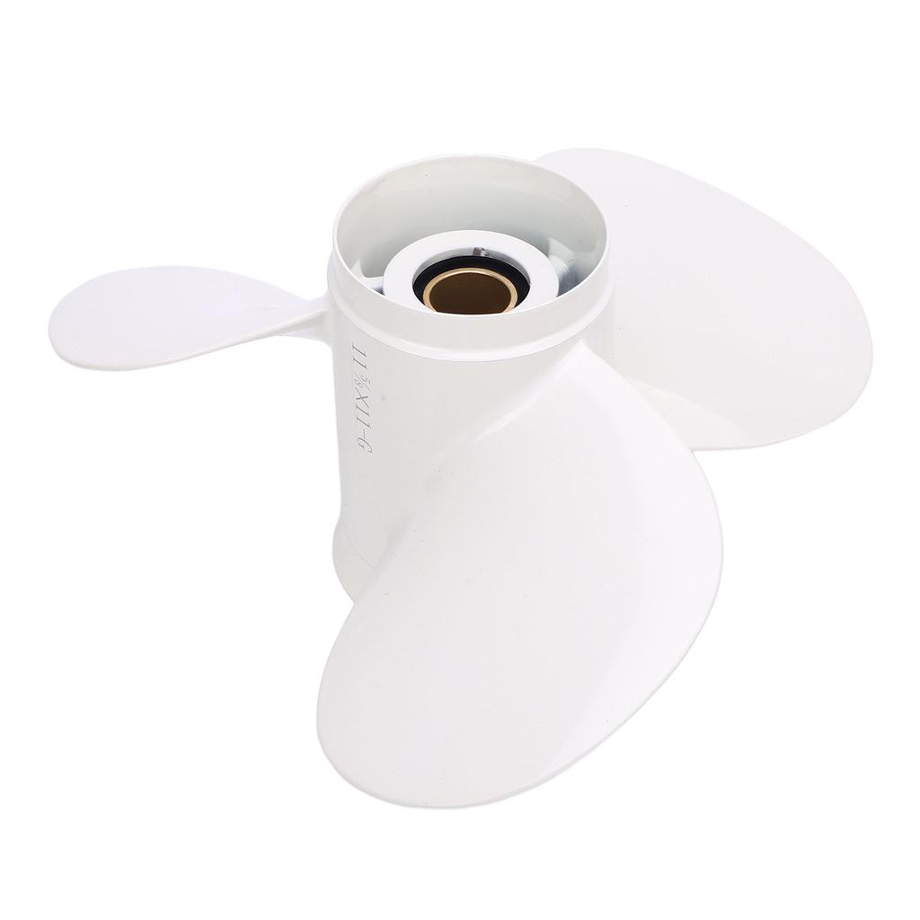 Boat Propeller for 40-60 Horsepower Outboard Motors 11 Inch 69W 45947 00 EL Aluminum Boat Propeller