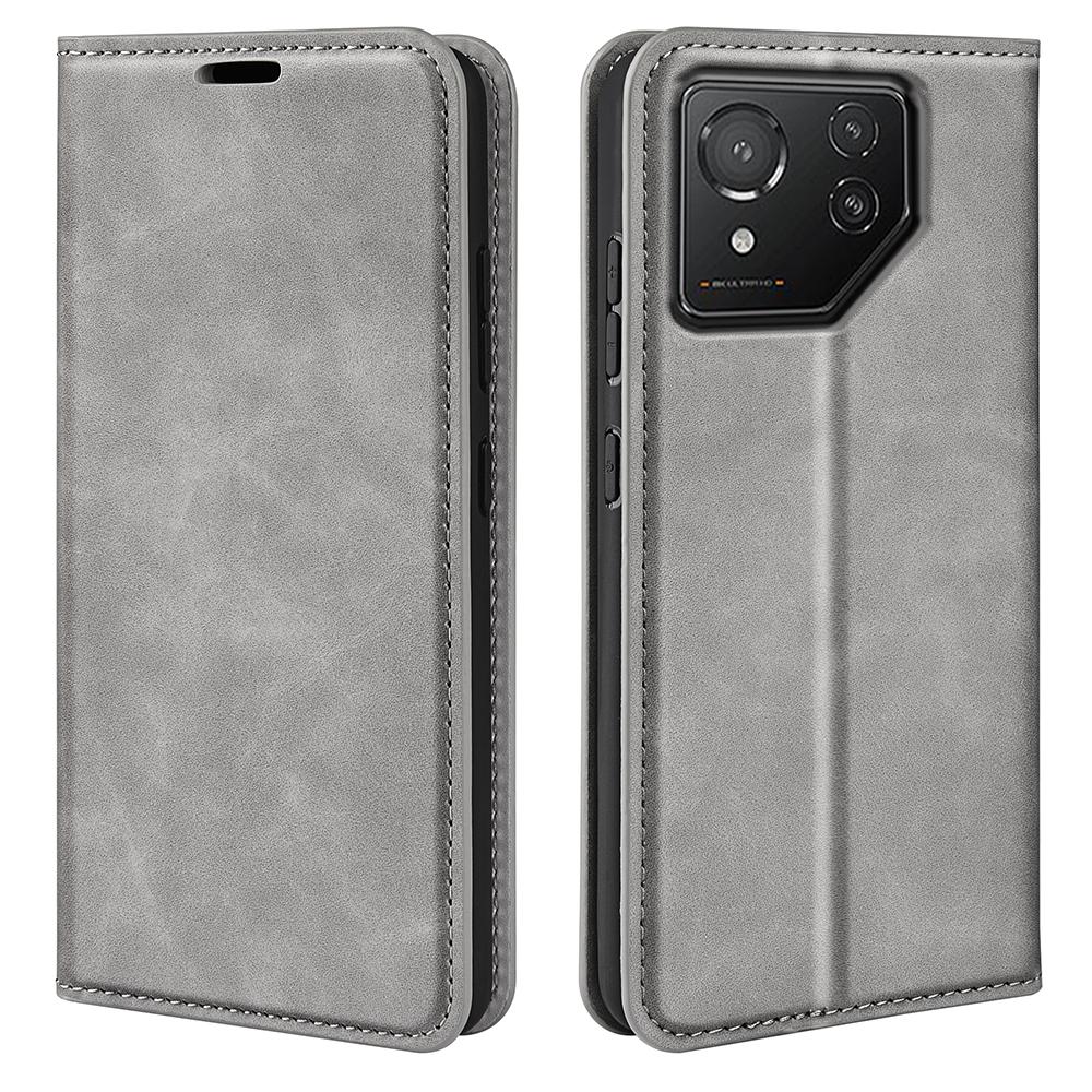 Dla Asus ROG Phone 8 5G/Phone 8 Pro 5G Etui Skóra PU Dotykowe Klapka Stojak Widok Pokrowiec na Telefon