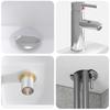 Bathroom Cabinet Set 5 Pcs Concrete Grey 53 X 15.5 X 70 Cm