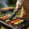 Nieuwe Opvouwbare Elektrische BBQ Borstel 2e Generatie Grill Schoonmaakgereedschap Roestvrij Staal Borstelharen Heavy Duty Keukenreiniger