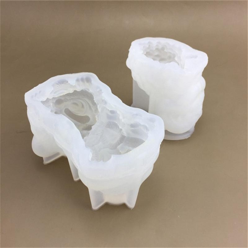3D Lion Silicone Pastries Molds for Mousse Cake Dessert Baking Treat Molds for Puddings Pastry Jellies and Soap Making