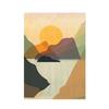 Nicola Evans Paper Sunset Print