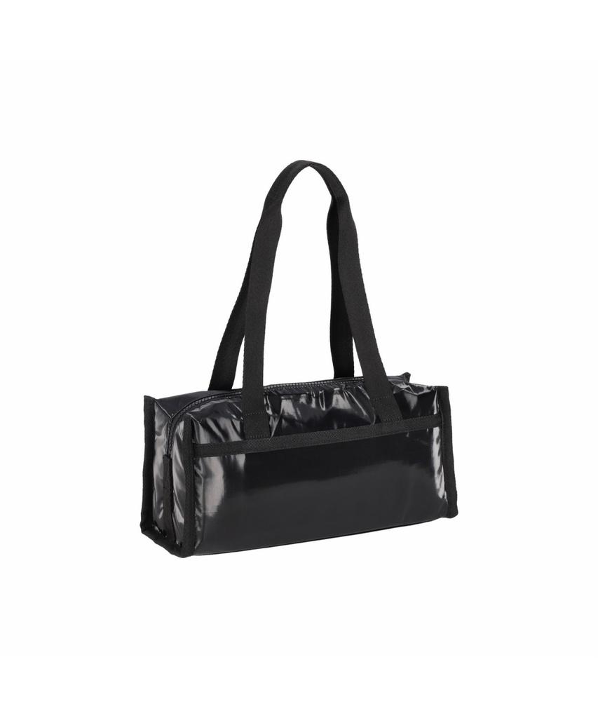 Lesportsac Black Shine E/W Square Shoulder Bag [2049.M135]