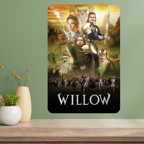 Willow Classic Movie Metal Poster Sign 20x30cm(7.8x11.8inch)