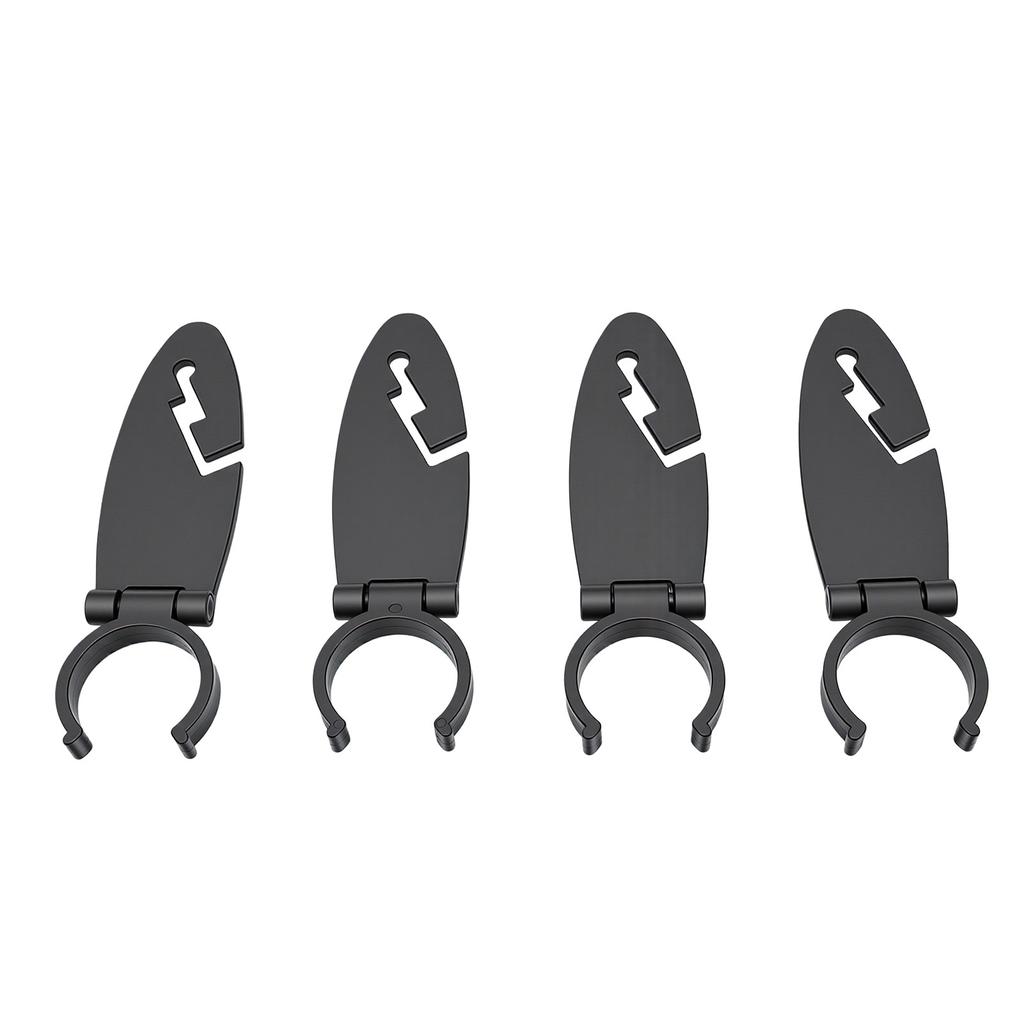 4 Pcs Paddle Board Clips Universal 5 7 Inch Fit Kayak Paddle Board Clamps Easy Installation