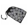 Golf Mesh Bags Small Sports Ball Net Bag Drawstring Pouch Nylon Mesh Bag Convenient Storage Organizer Golf Accessories