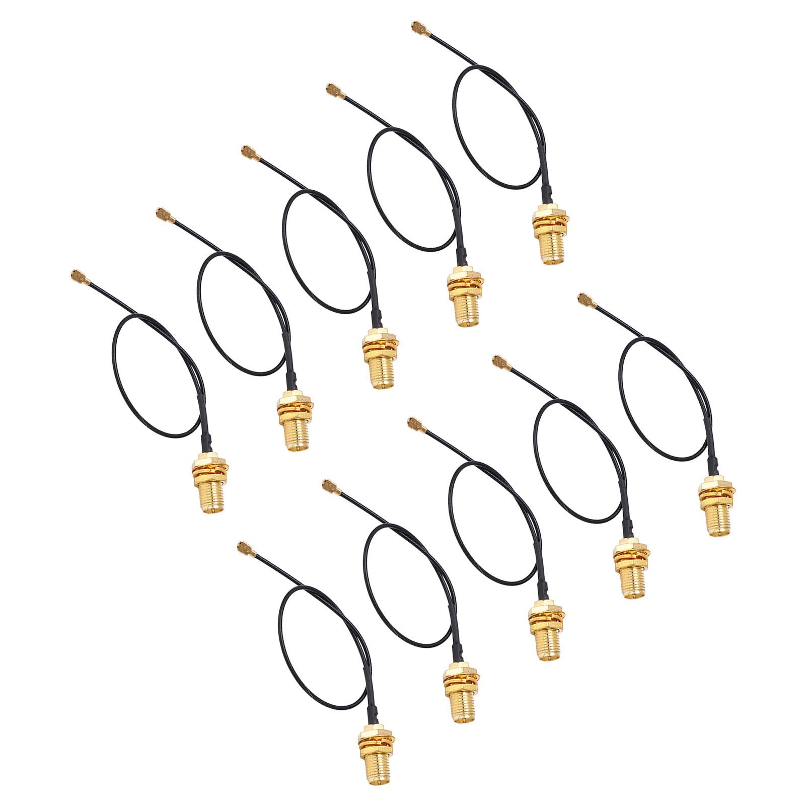 

10 шт. IPEX-SMA Male адаптер кабель латунный сердечник провод высокостабильный антенный фидер для приемника