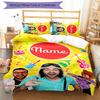 3pcs Custom Name Danny Go Bedding Set Duvet Cover Closure Includes 1 Duvet Cover & 2 Pillowcases for All Seasons Bedroom Decor