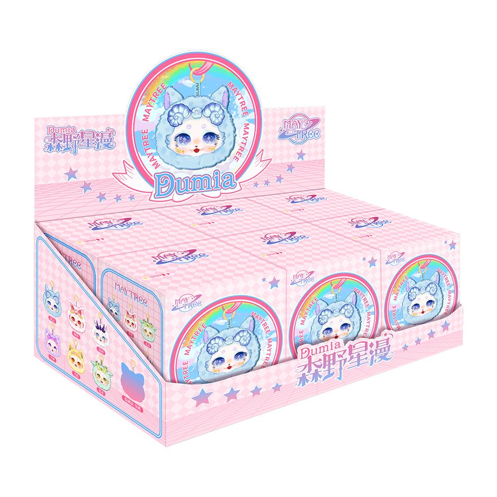 Dbs Maytree 14cm Bjd Bambola Blind Box Portachiavi Collezionabile Giocattolo Carino Adatto per Bambini e Bambine Tema Foresta Stellare