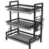 YouShu 3-Tier Black Kitchen Dish Drying Rack Set
