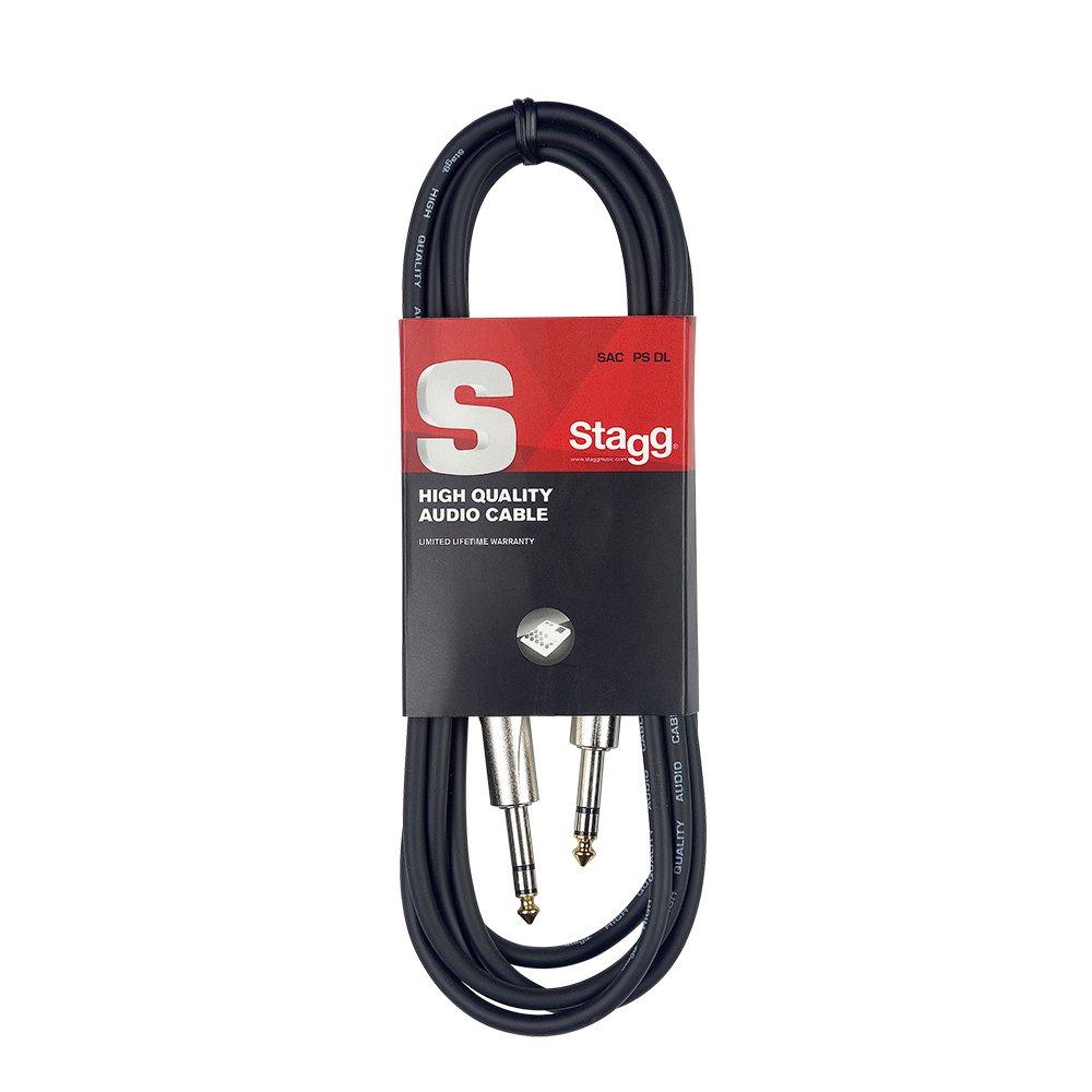 

Stagg SAC1PS DL 1 м Noir Кабель для инструментов Jack-Jack